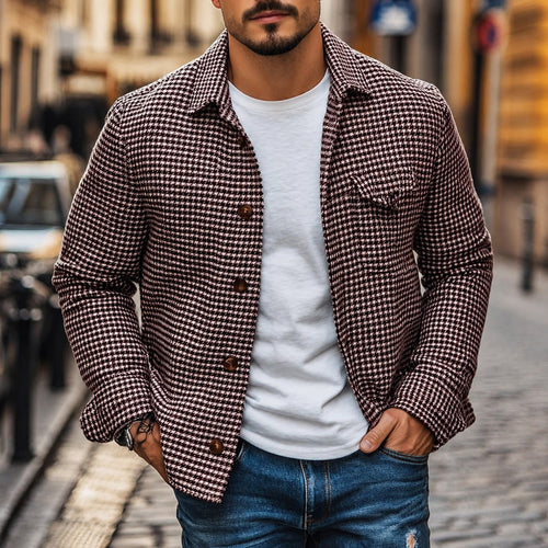 Andrew - Retro-Jacke im traditionellen Hemdenschnitt