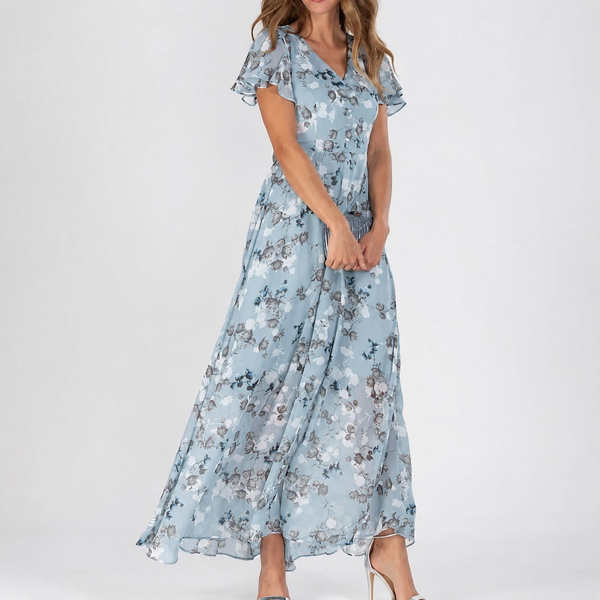 Lea - Ein vielseitiges Midikleid mit floralem Print für jede Gelegenheit