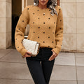 Karly - Damenpullover mit Punktdesign