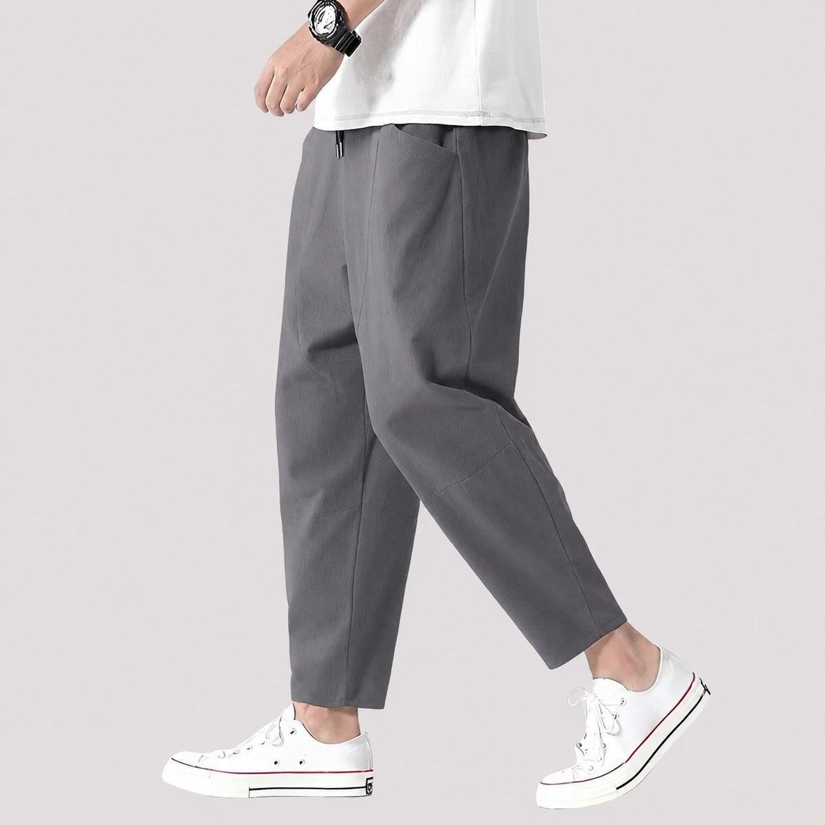 Hodges - Elegante, lässige kürzere Hose