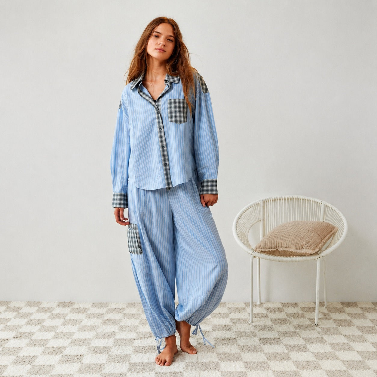 Elena - Gemütliches zweiteiliges Pyjama-Set