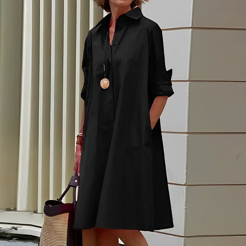 Alissa - Komfortables und legeres Damen-Midikleid