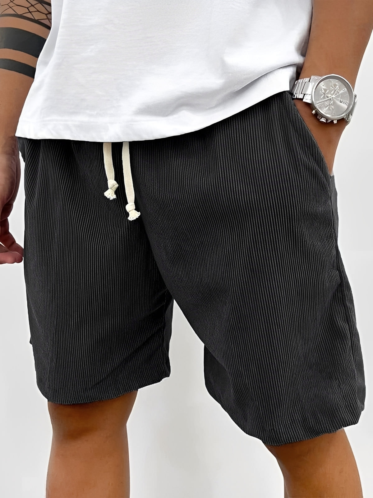 Roger - Bequeme Shorts mit Kordelzug