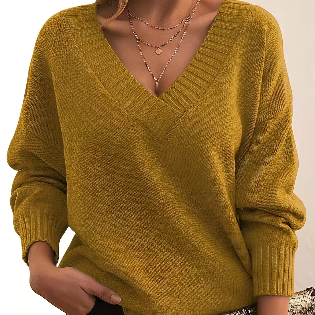 Mollie - Leichter Damenpullover mit lockerem Stil