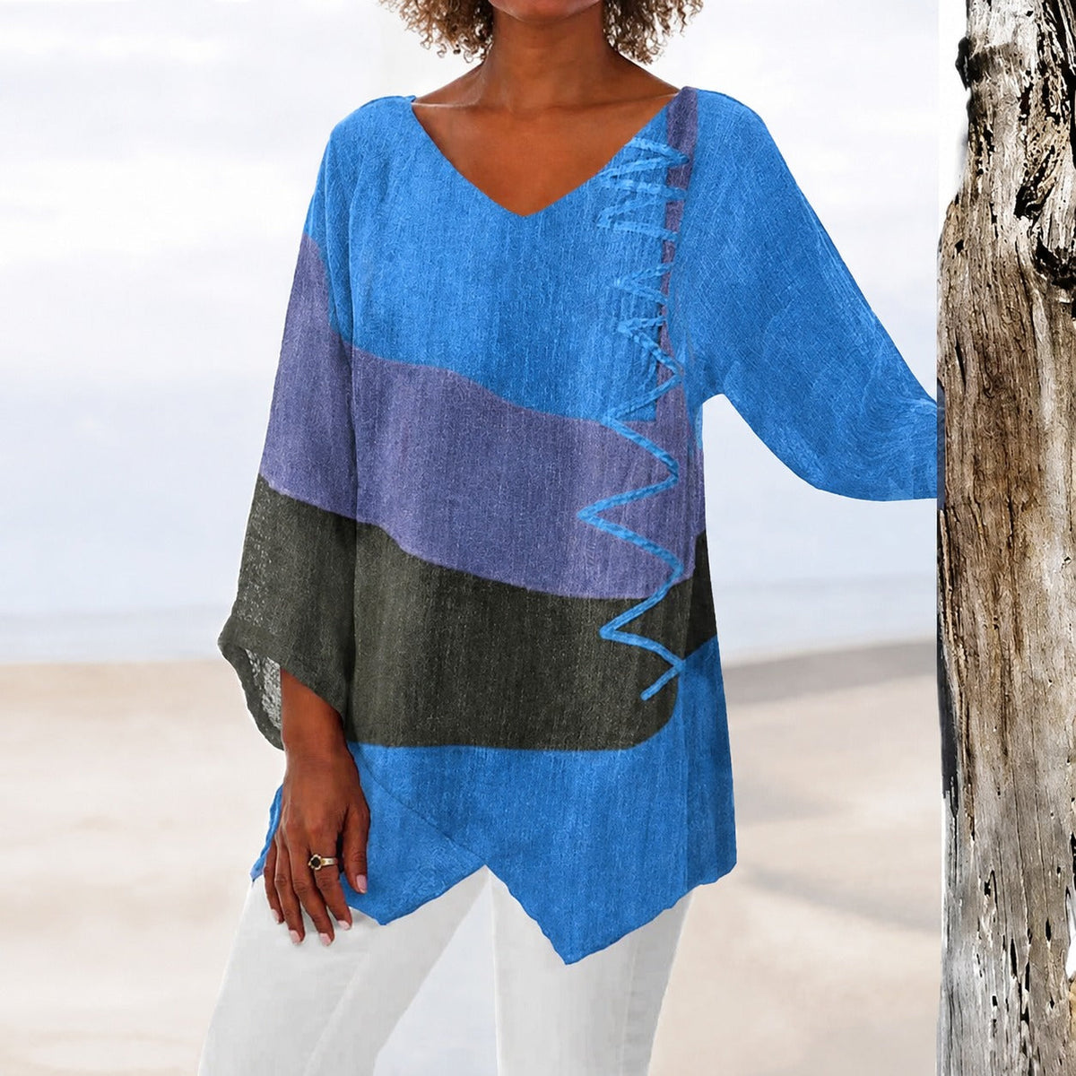 Eli - Leichte Bluse mit schmeichelndem Schnitt an der Taille