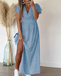 Tina - Schickes Kleid mit Schlitz