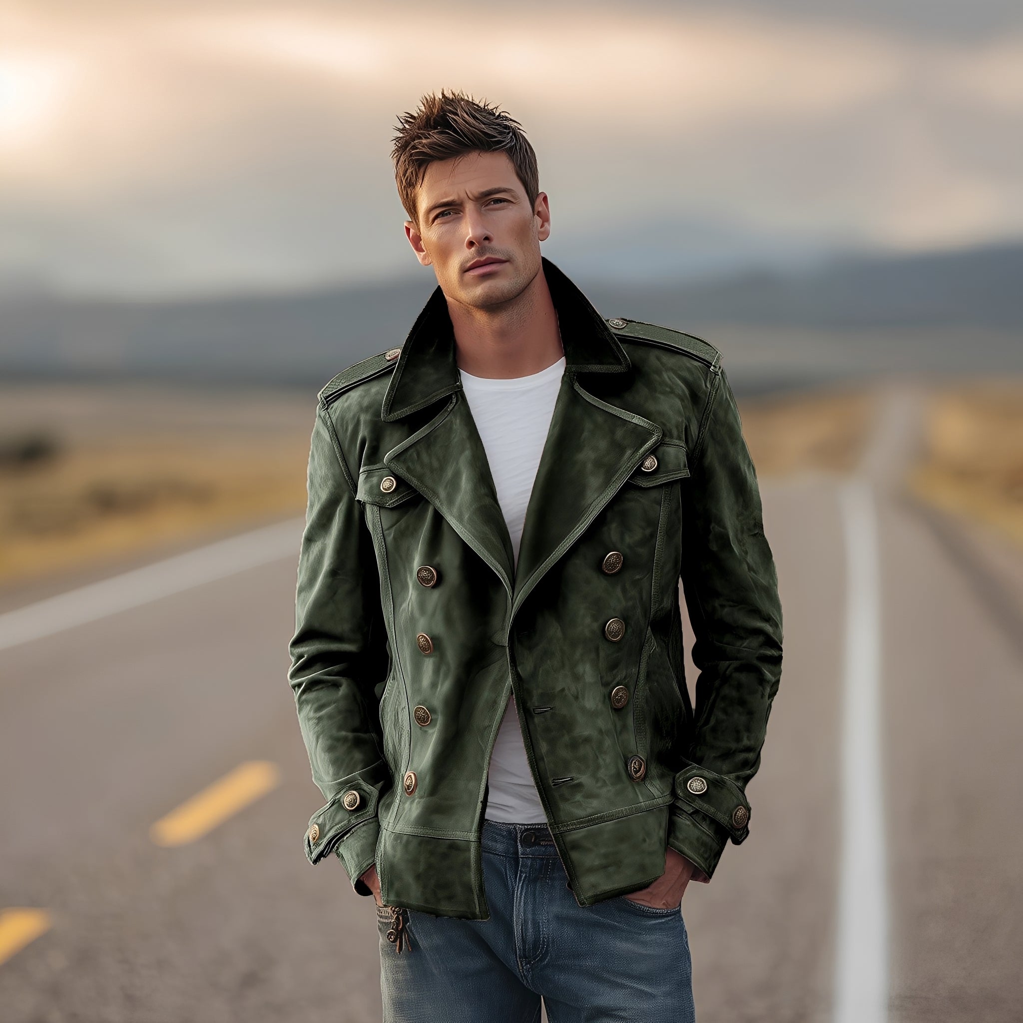 Marv - Schicke Zweireiher-Jacke
