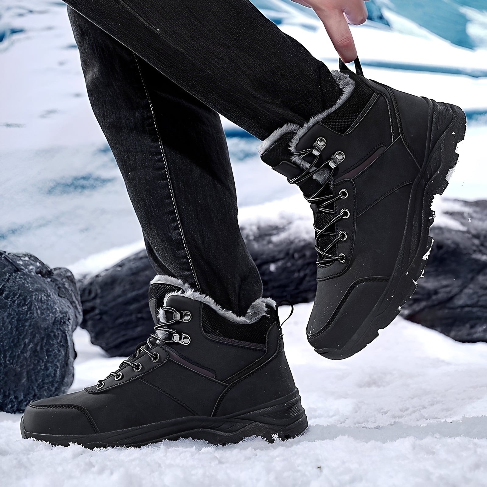 Franklin - Warme Winterstiefel für Herren, ideal für draußen