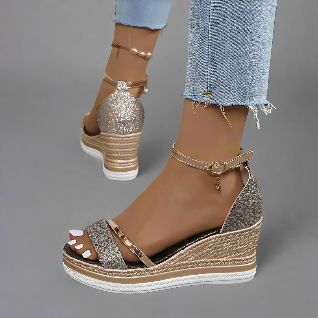 Mildred - Elegante Sandalen mit Verschluss