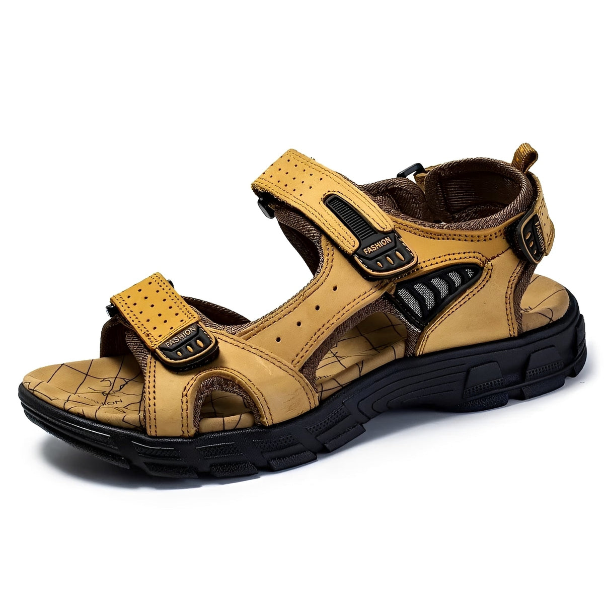 Leon - Komfortable, gepolsterte Freizeitsandalen
