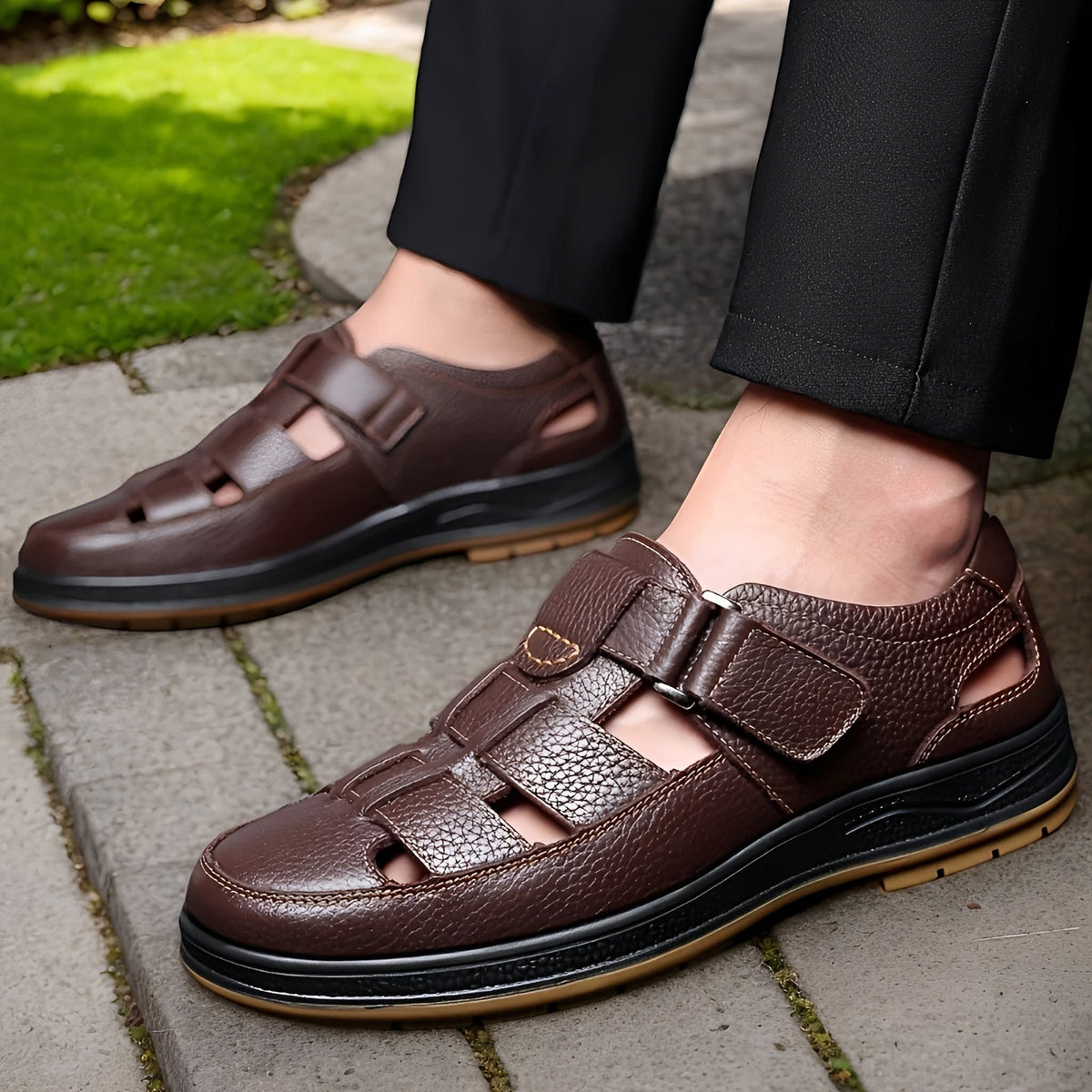 Matteo - Elegante und luftige Sandalen