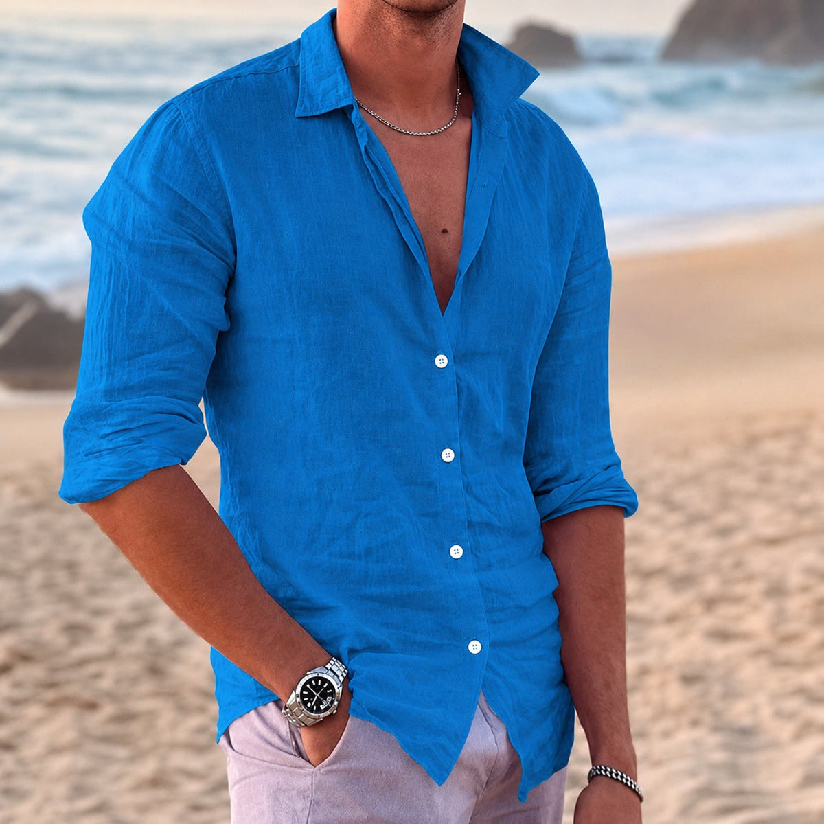 Anthony - Komfortables Langarmshirt