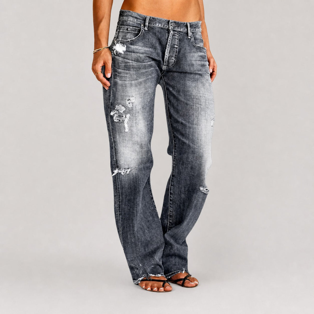 Stacey - Locker sitzende modische Jeans