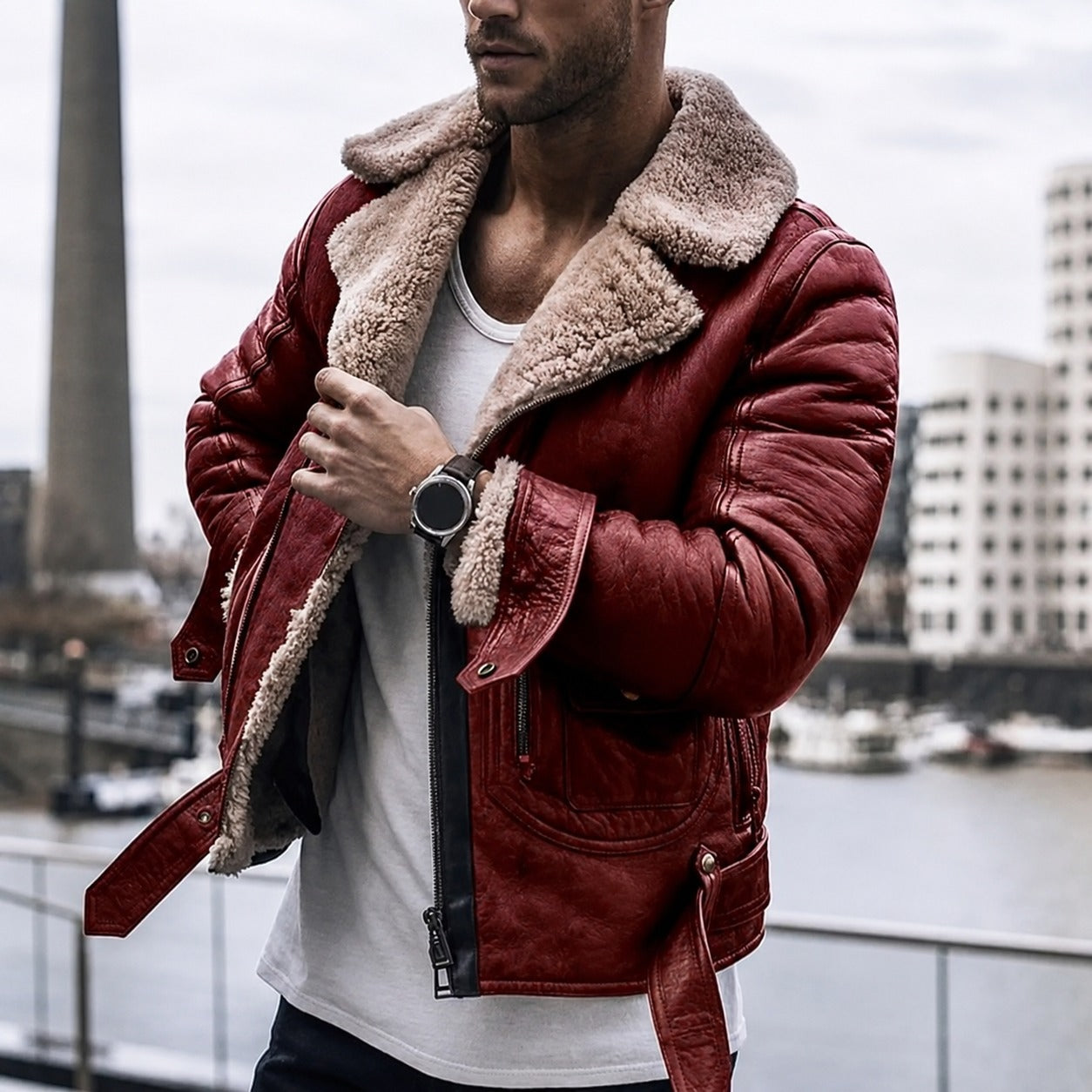 Dominic - Herrenjacke für kalte Wintertage