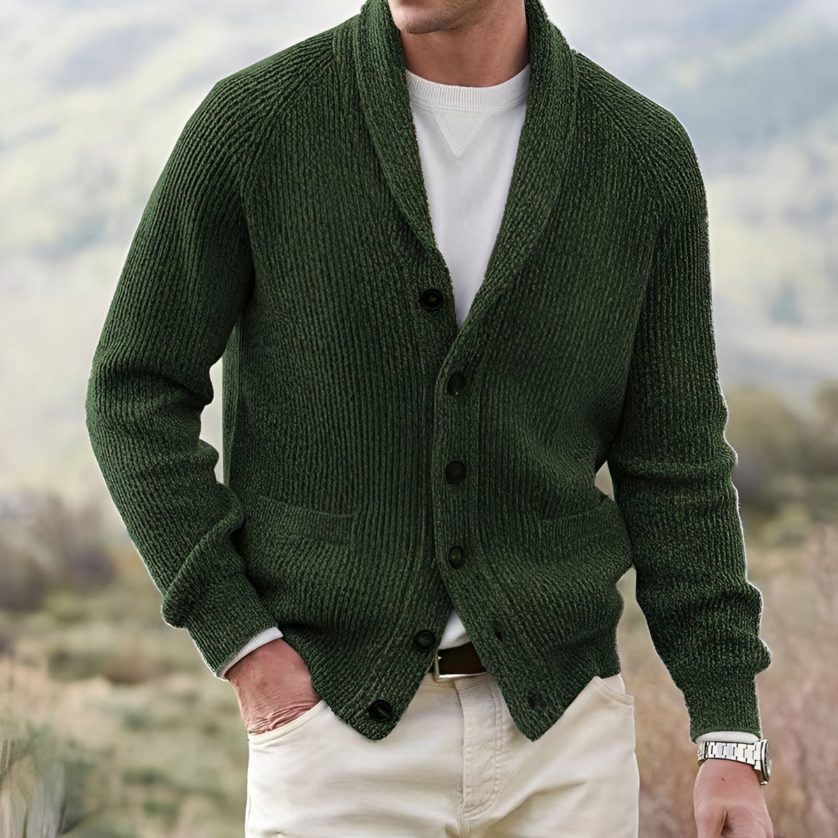 Winton - Zeitloser Herren-Cardigan