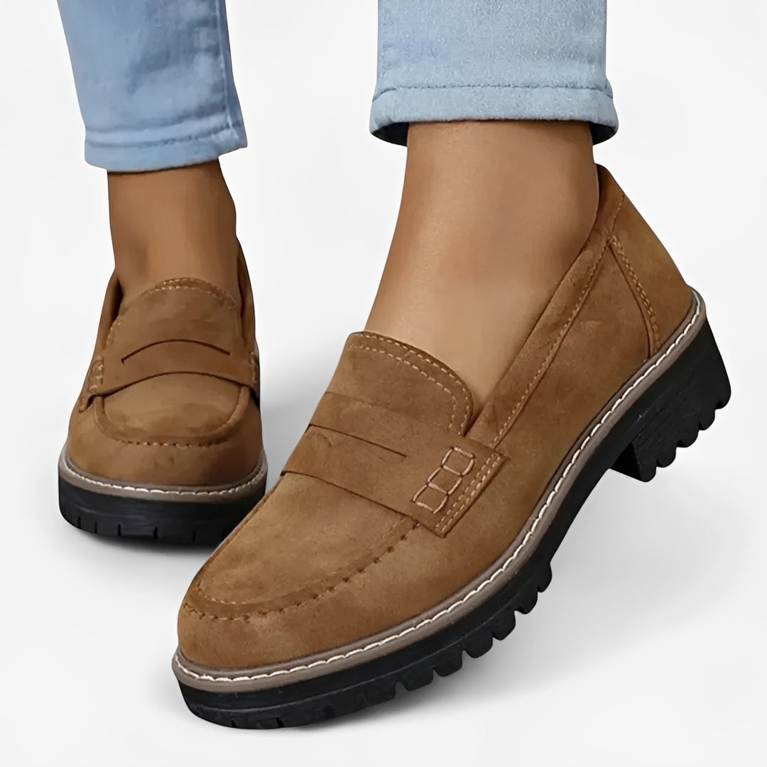 Gwen - Komfortable flache Slipper