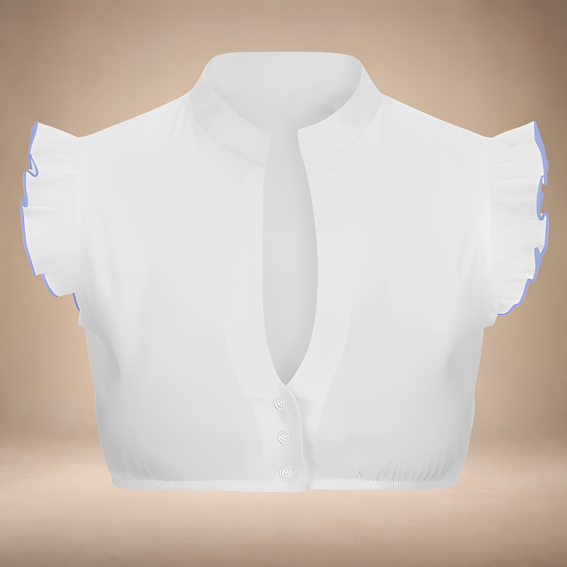Rachel - Modische ärmellose Bluse für das Oktoberfest