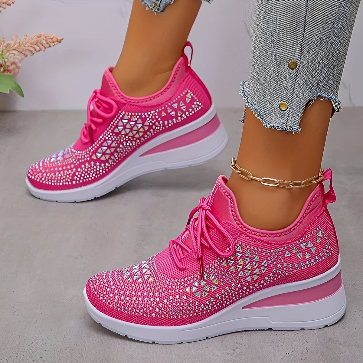 Brenda - Elegante Schuhe mit Keilabsatz