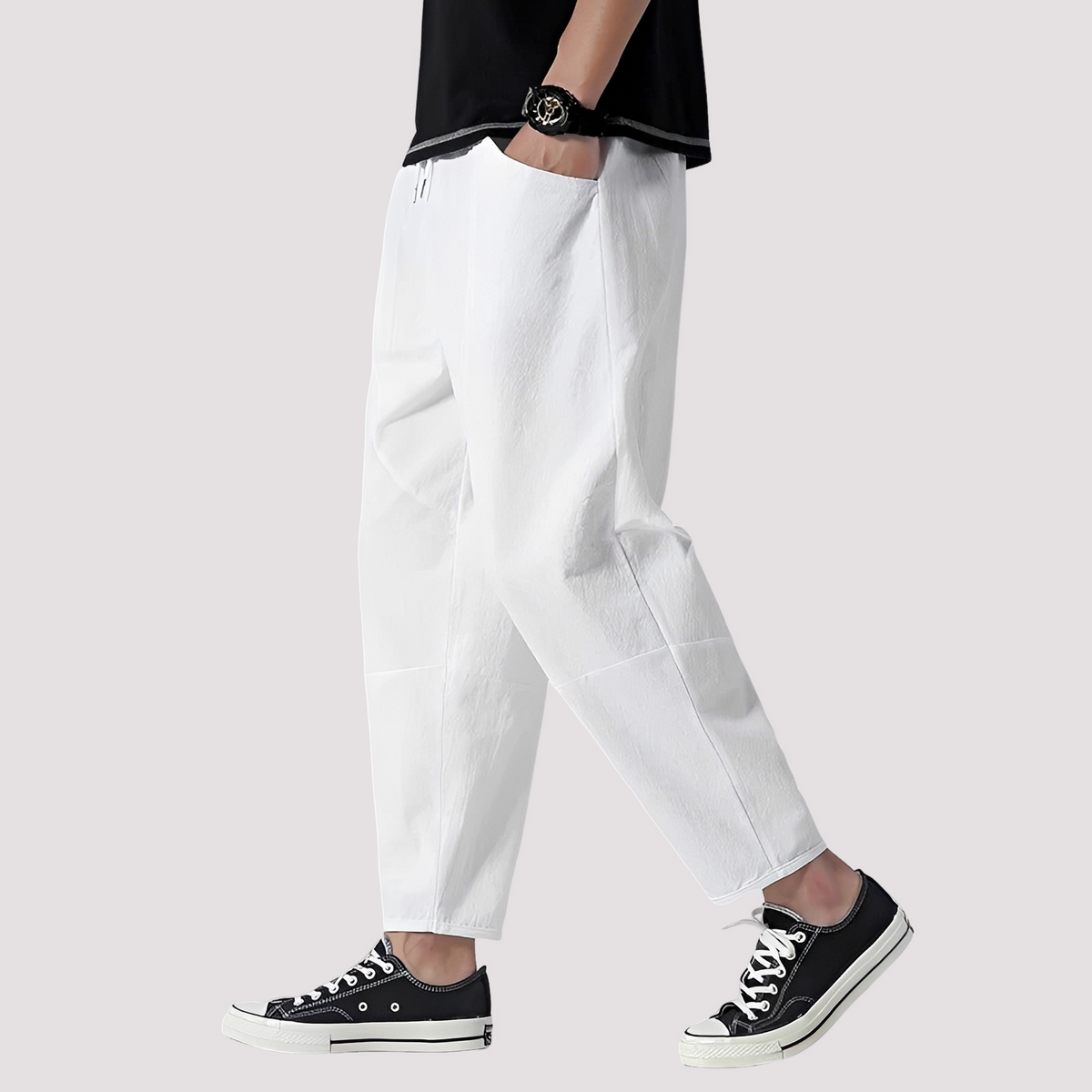 Hodges - Elegante, lässige kürzere Hose