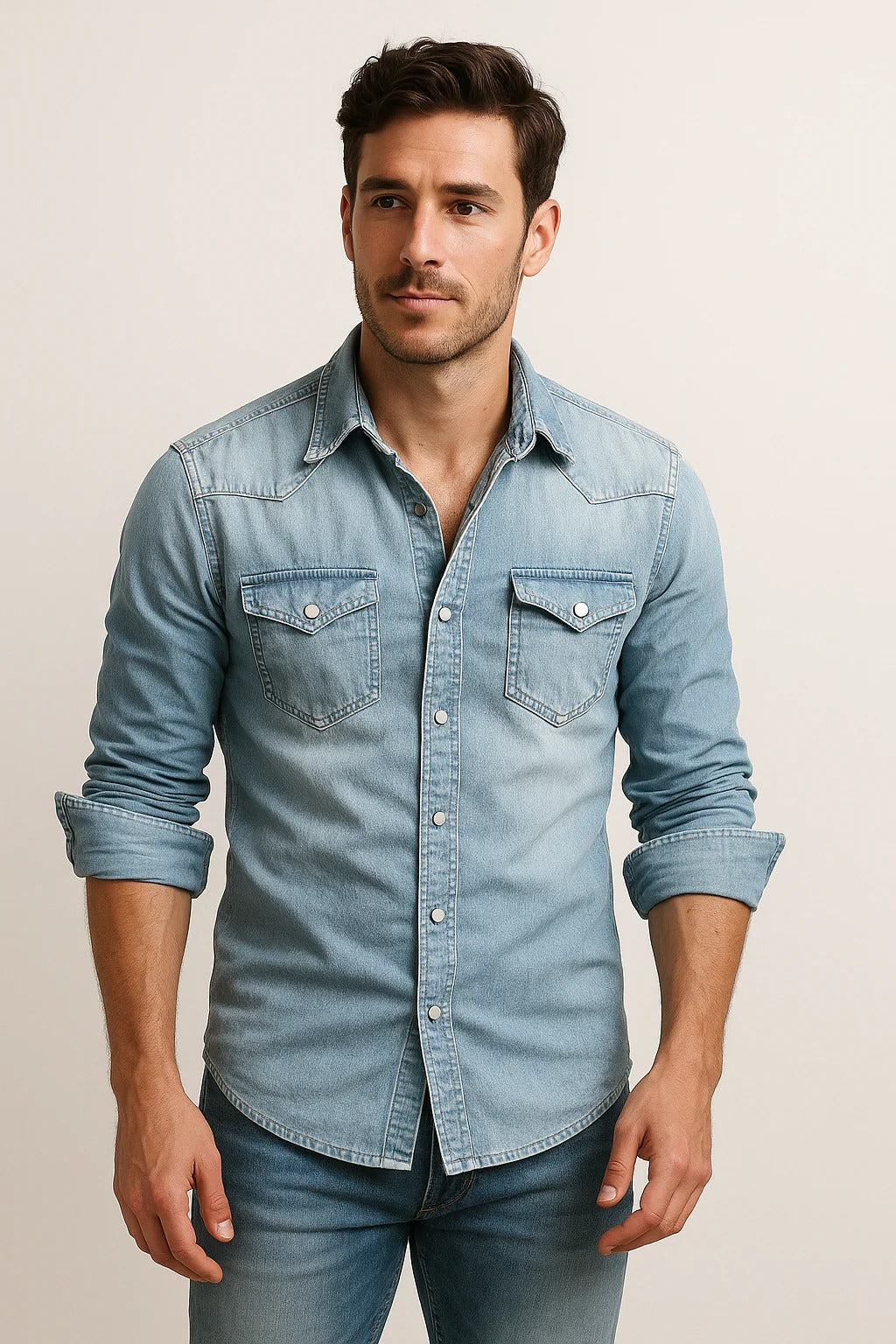 Hebert - Komfortables Langarmshirt
