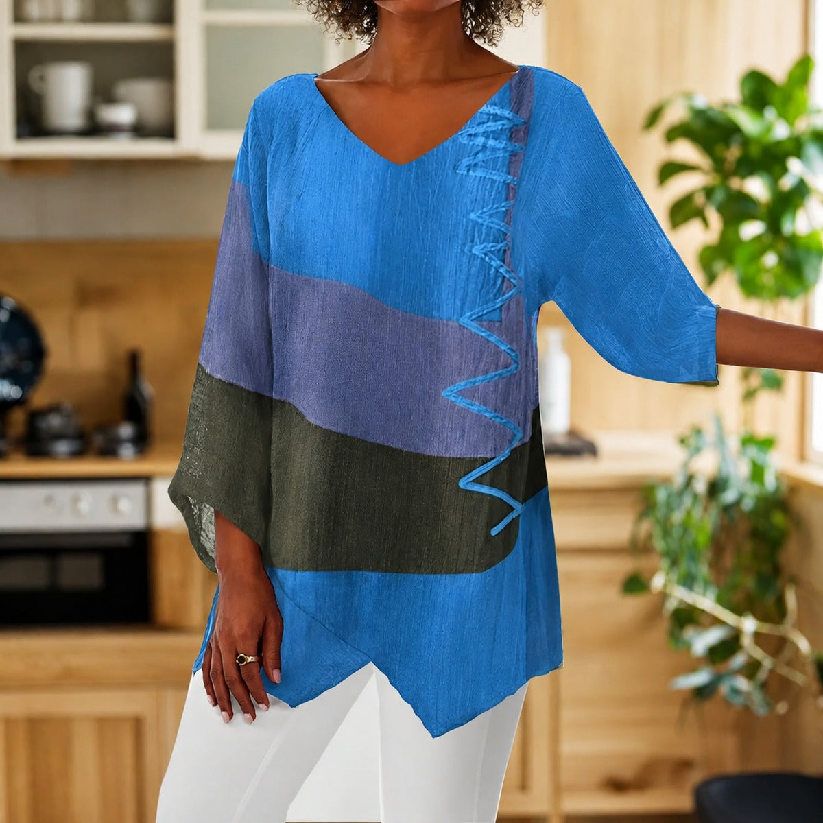 Eli - Leichte Bluse mit schmeichelndem Schnitt an der Taille