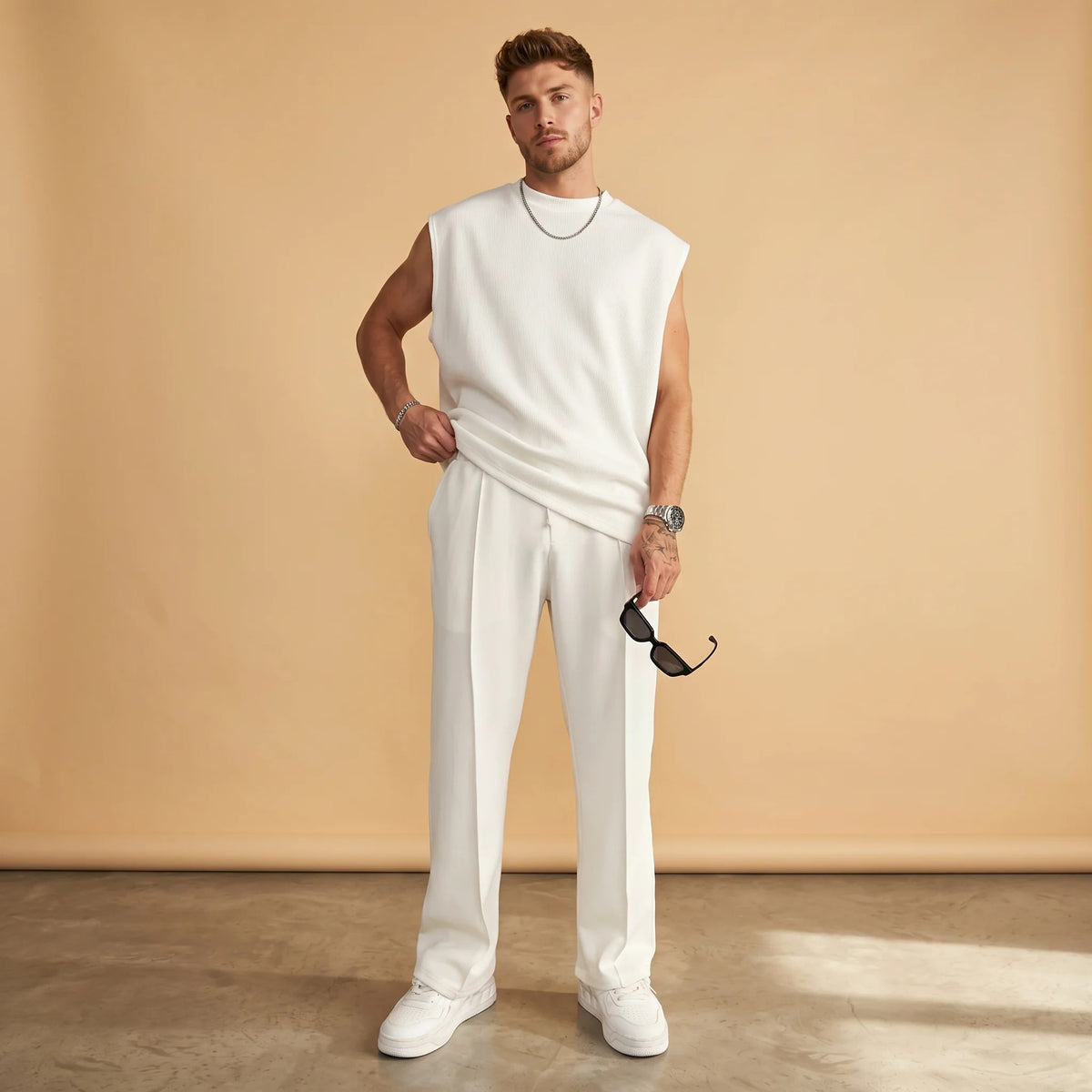 Kody - Einfaches Tanktop-Hosen-Set