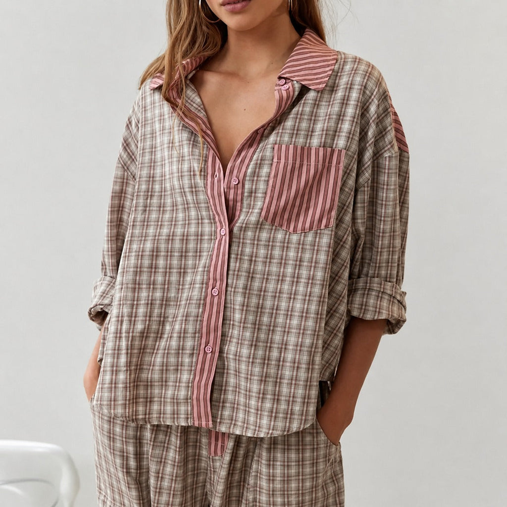 Elena - Gemütliches zweiteiliges Pyjama-Set