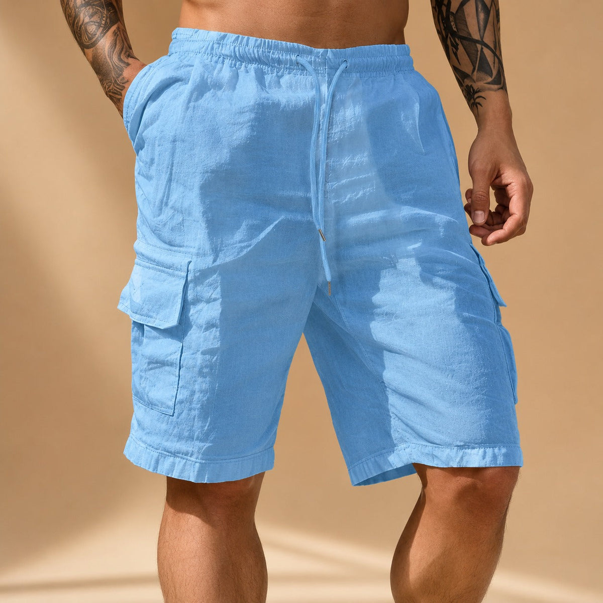 Derek - Bequeme Cargo-Shorts