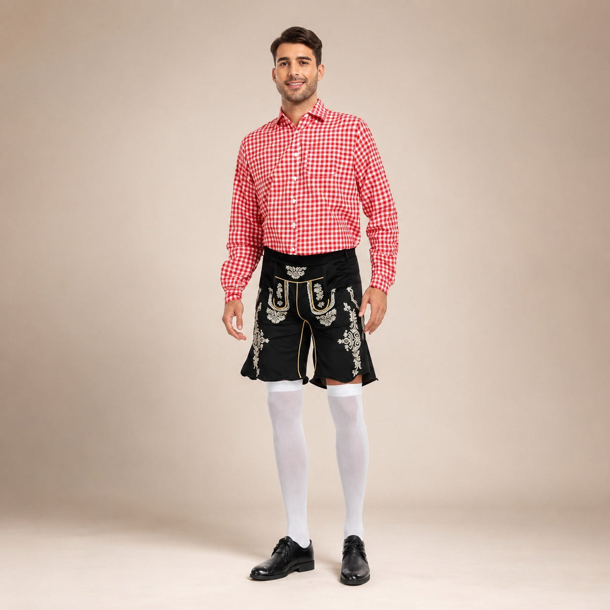 Alexis - Schickes Karomuster-Hemd fürs Oktoberfest