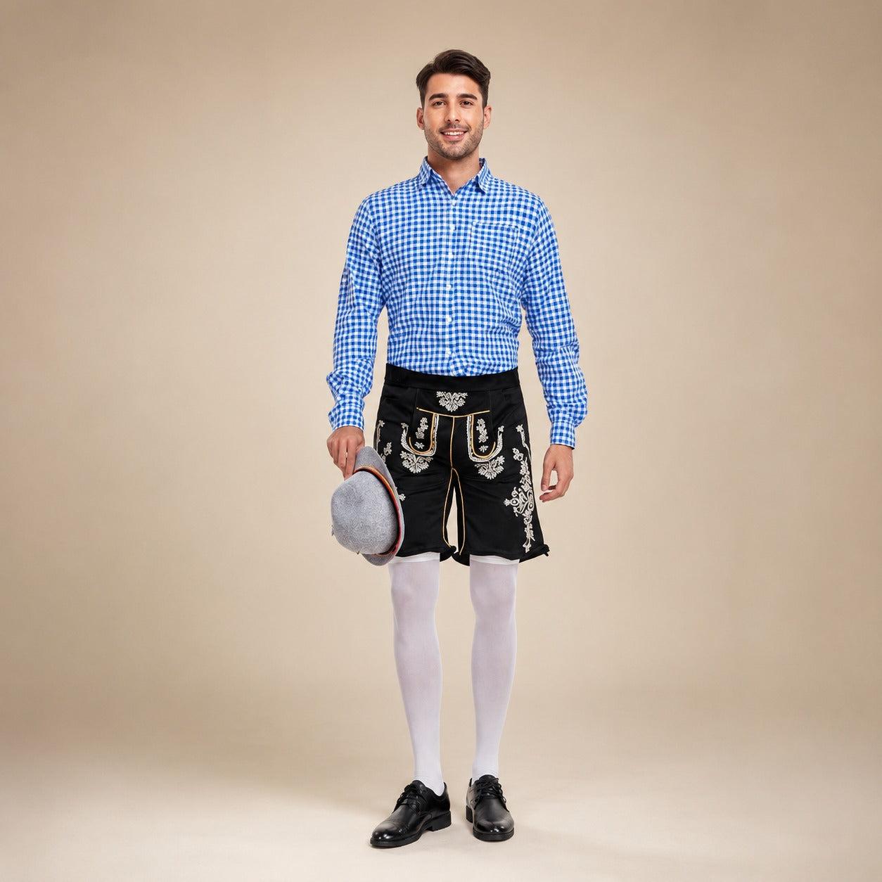 Alexis - Schickes Karomuster-Hemd fürs Oktoberfest