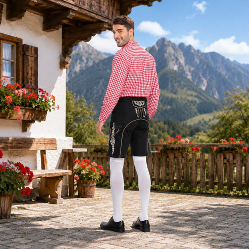 Alexis - Schickes Karomuster-Hemd fürs Oktoberfest