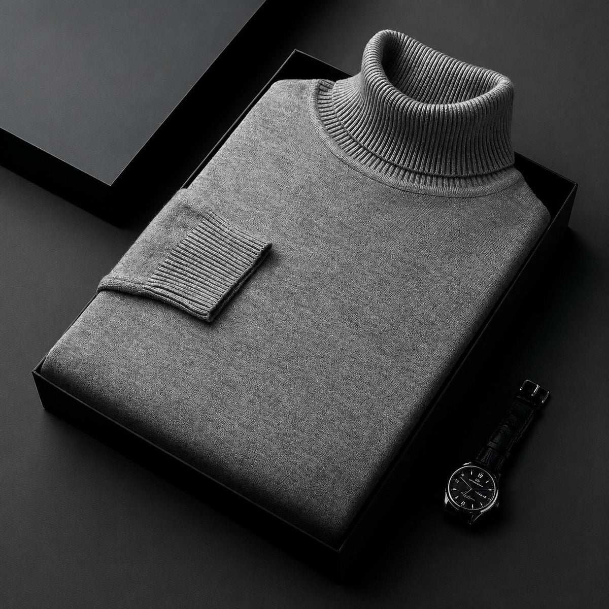 Amara - Eleganter Rollkragenpullover