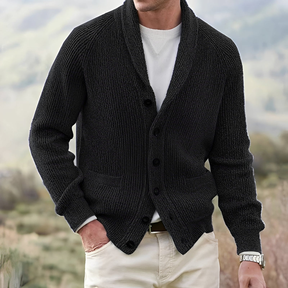 Winton - Zeitloser Herren-Cardigan