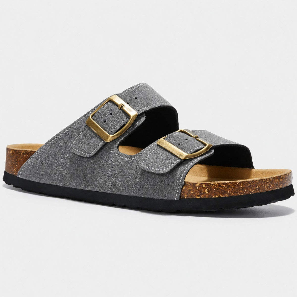 Damen Sandalen – Bequeme Sandalen mit Kork-Fußbett für Sommer & Alltag