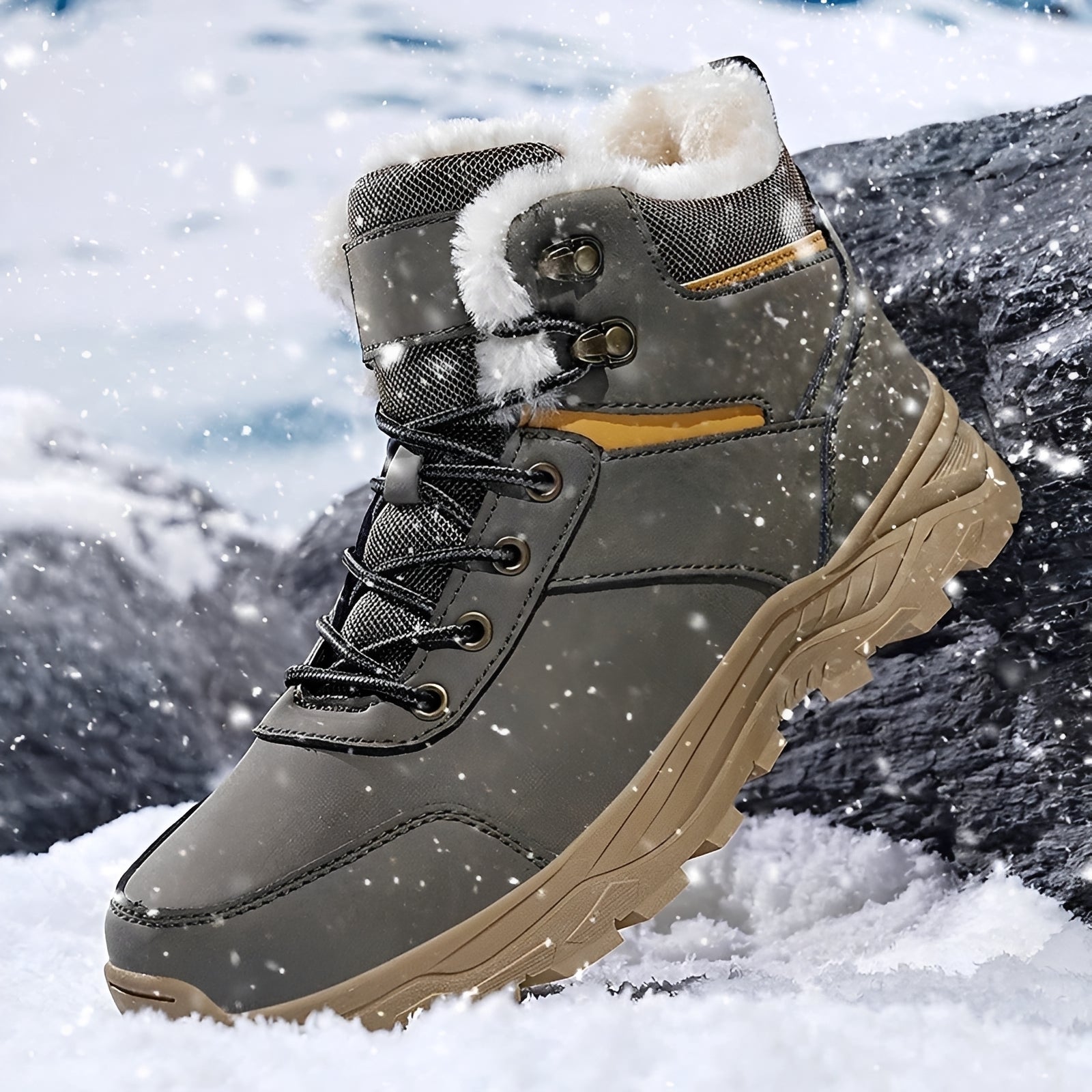 Franklin - Warme Winterstiefel für Herren, ideal für draußen