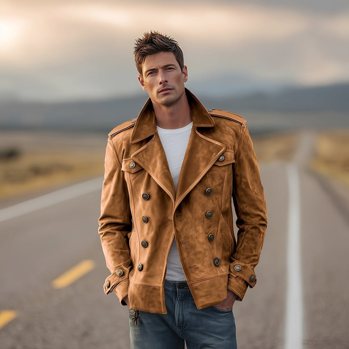 Marv - Schicke Zweireiher-Jacke