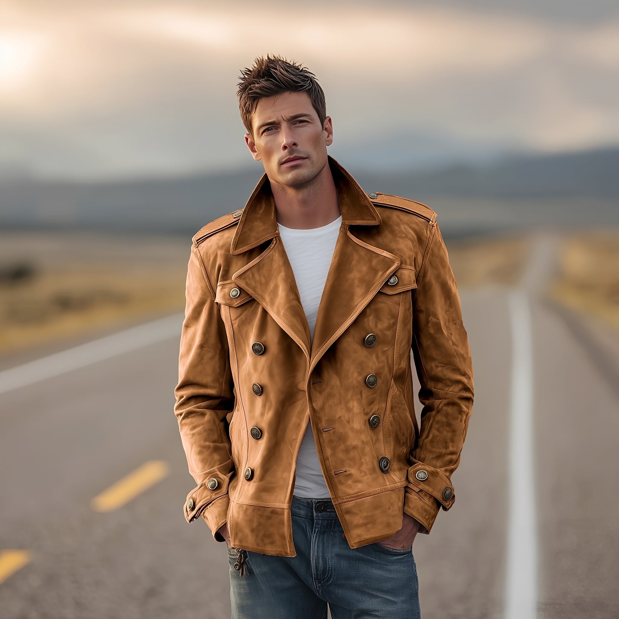 Marv - Schicke Zweireiher-Jacke