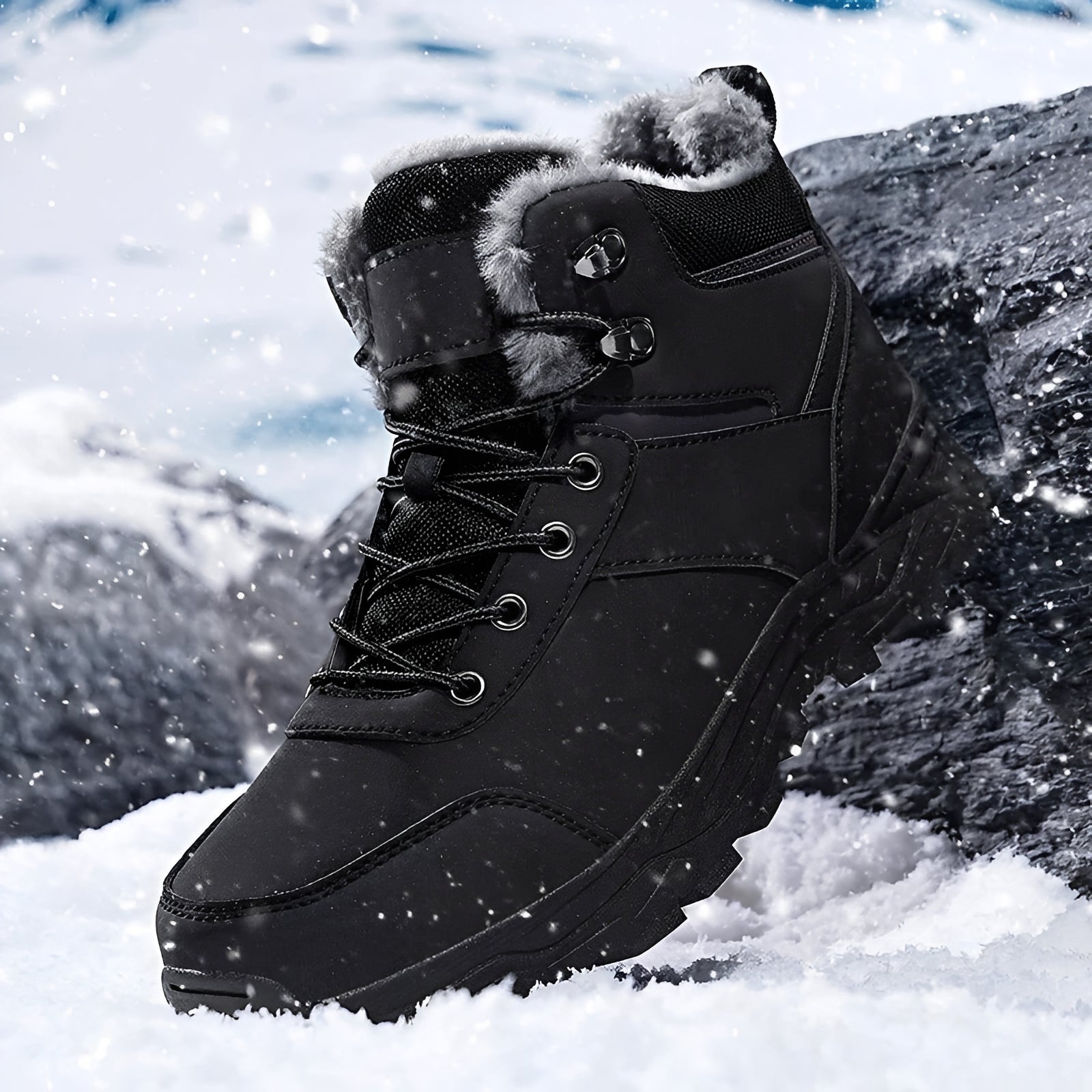 Franklin - Warme Winterstiefel für Herren, ideal für draußen