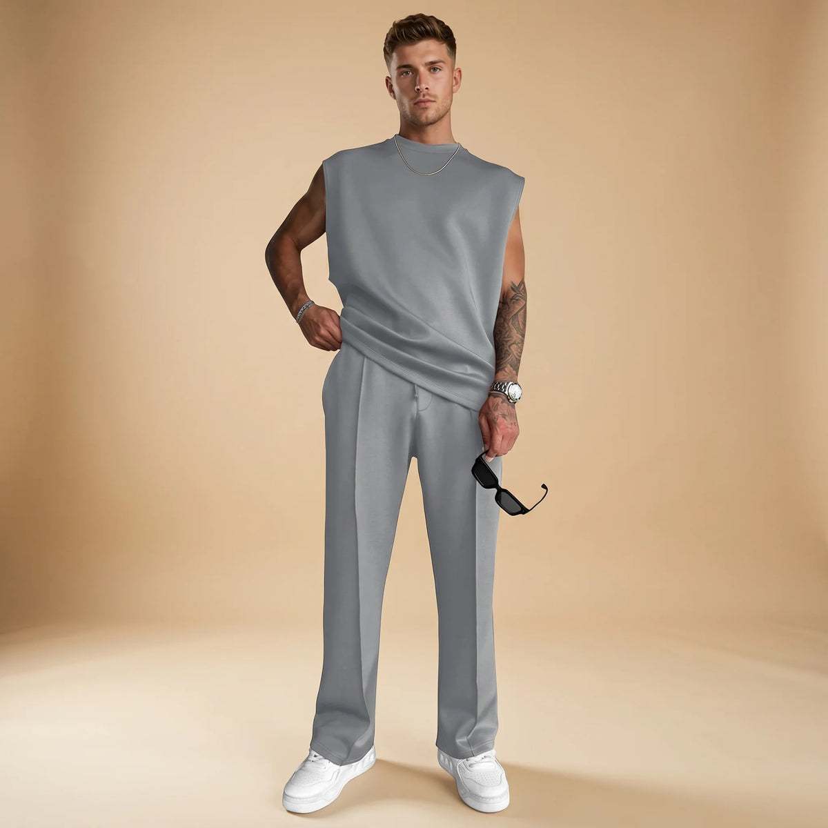 Kody - Einfaches Tanktop-Hosen-Set
