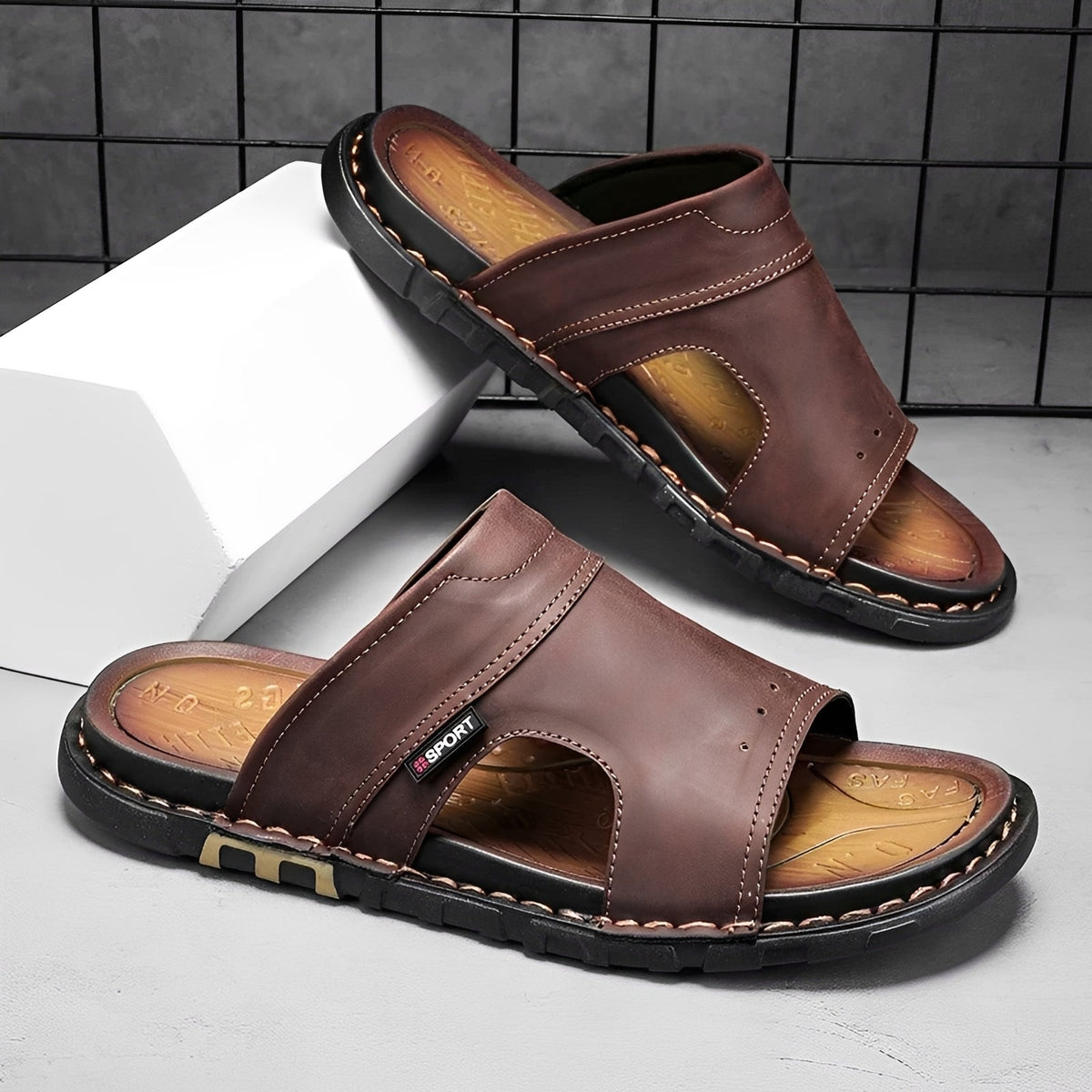 Kent - Komfortable weiche Sohlen-Sandalen