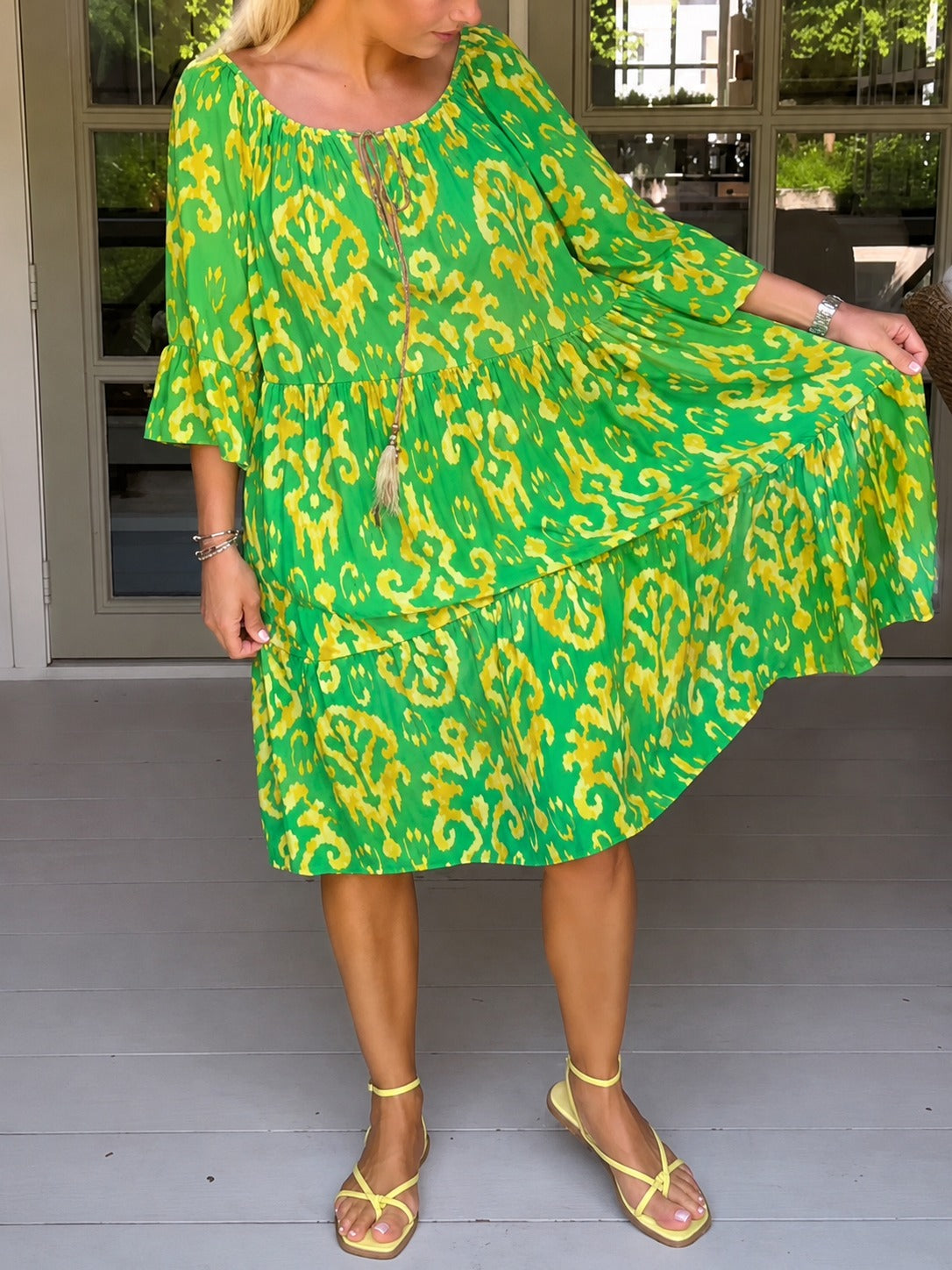 Jamie - Kleid mit großzügigen, stilvollen Ärmeln