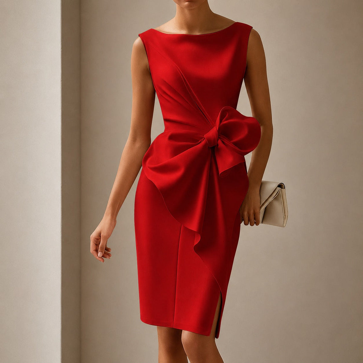 Esmee - Elegantes Minikleid mit Schleifendetail