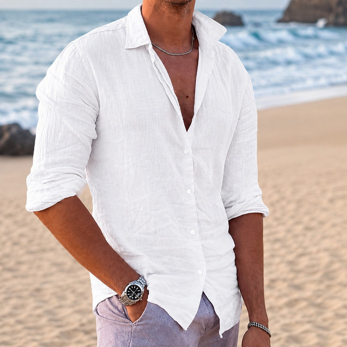 Anthony - Komfortables Langarmshirt