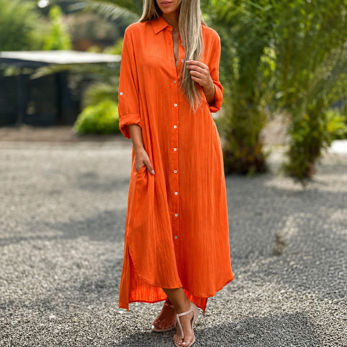 Sharon - Bequemes, Luftiges Kleid