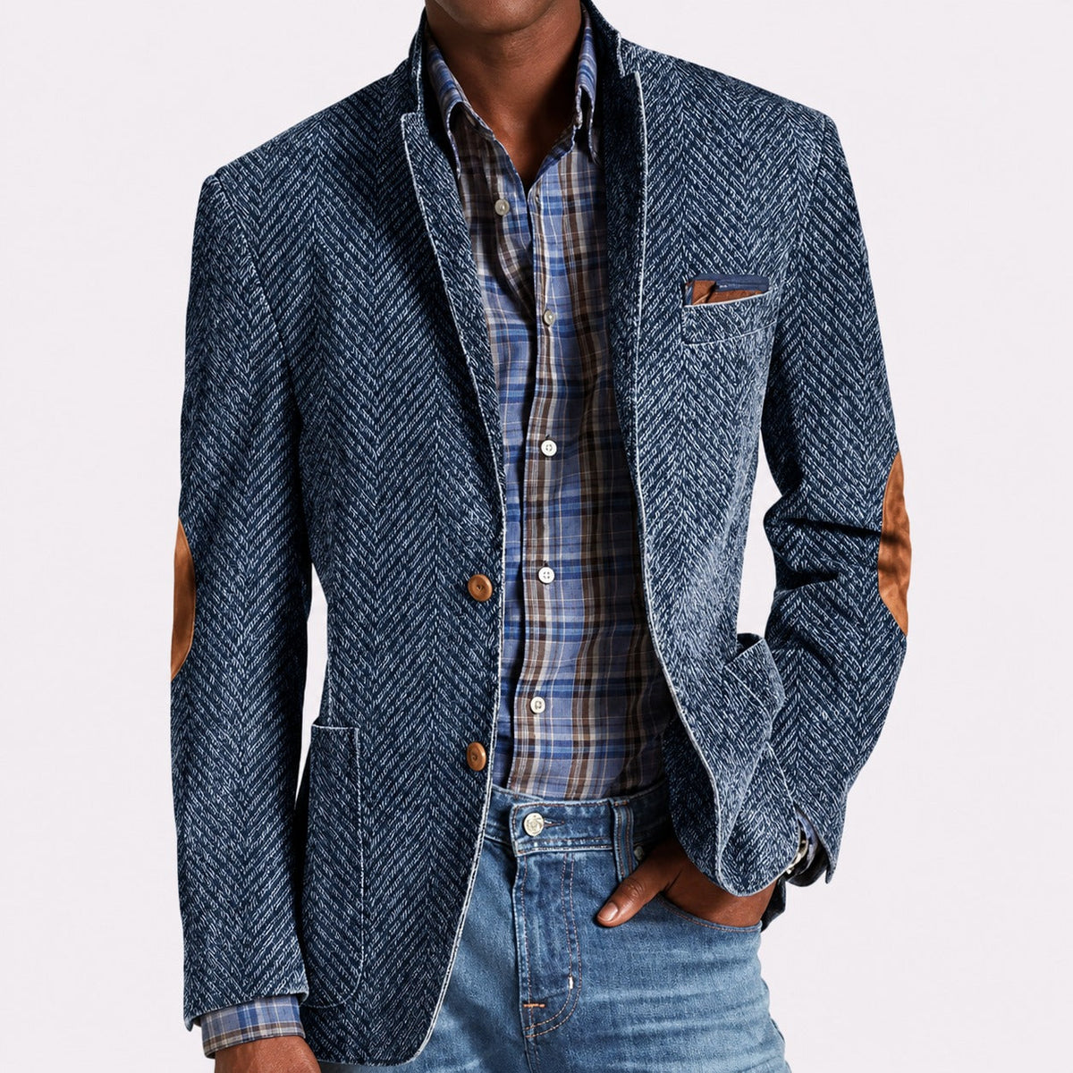 Marco - Einreihiger Blazer im Vintage-Stil
