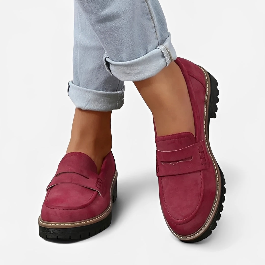 Gwen - Komfortable flache Slipper