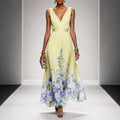 Tanisha - Maxi-Kleid mit Blumendesign