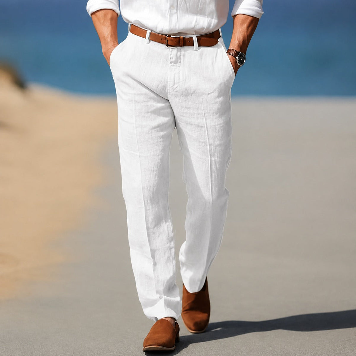 Dion - Elegante, entspannte Hose