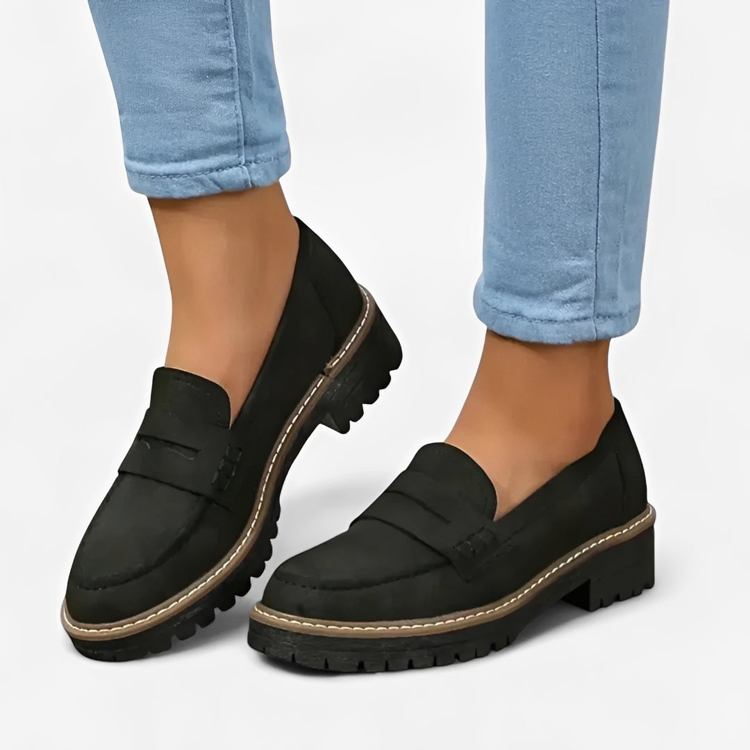 Gwen - Komfortable flache Slipper