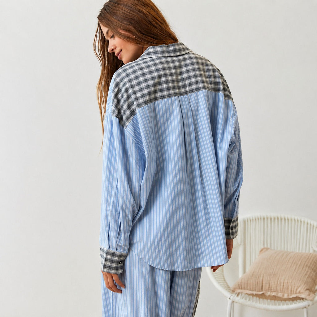 Elena - Gemütliches zweiteiliges Pyjama-Set